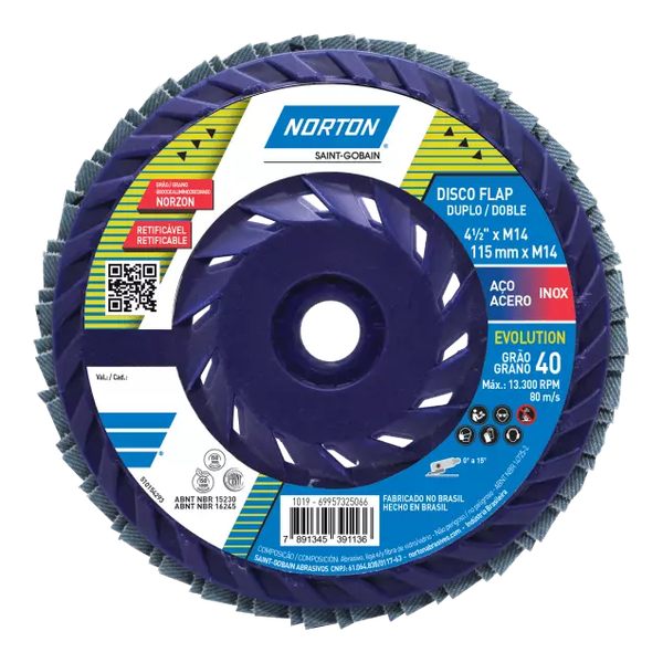 69957325066 flap disc norton
